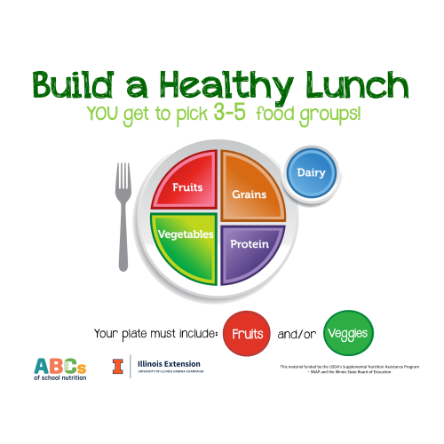Build a Healthy Lunch Flyer
