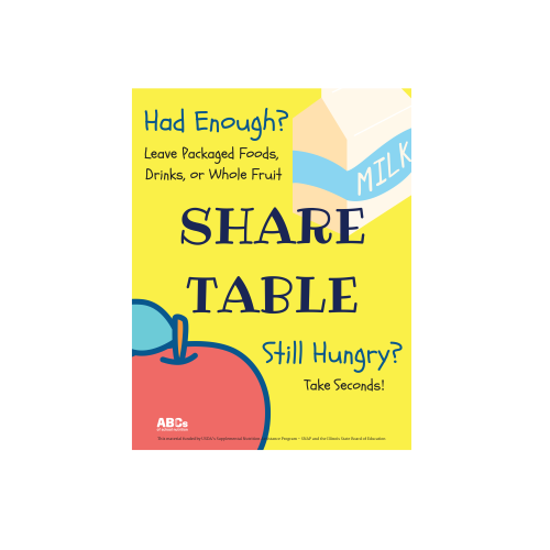 Share Table Flyer